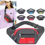 Esportes impermeáveis Fanny Pack para homens e mulheres, Pacote de negócios de grande capacidade, Bolsa para celular portátil ao ar livre, Bolsa de cintura de trabalho 1