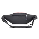 Esportes impermeáveis Fanny Pack para homens e mulheres, Pacote de negócios de grande capacidade, Bolsa para celular portátil ao ar livre, Bolsa de cintura de trabalho 5