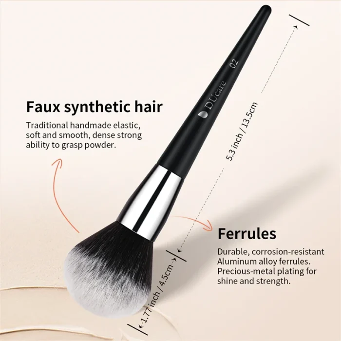 DUcare-Professional Makeup Brush Set, Escovas De Cabelo Sintético, Foundation Power, Sombras Mistura, Ferramentas De Beleza, 10-32 Pcs 3