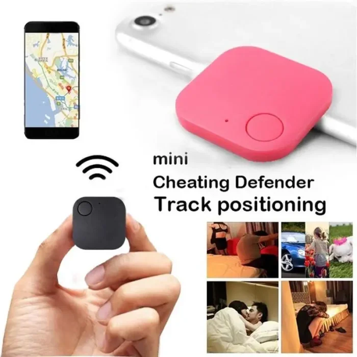 1PC Roubo Dispositivo Alarme Inteligente Sem Fio Mini Bluetooth Remoto GPS Tracker Criança Pet Bag Carteira Key Finder Phone Box Search Finder 4