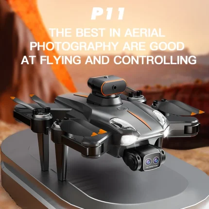 Xiaomi-Drone com GPS, Mijia P11 Pro, Câmera 8K HD, Prevenção Inteligente de Obstáculos Profissional Quatro Vias, Quadcopter Dobrável, Brinquedo 5G RC 2